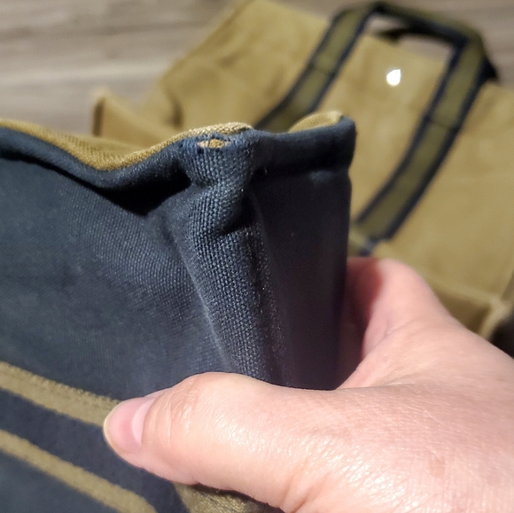 Hermès Paris Fourre Tout Bag Canvas Tote - Picture 9 of 16